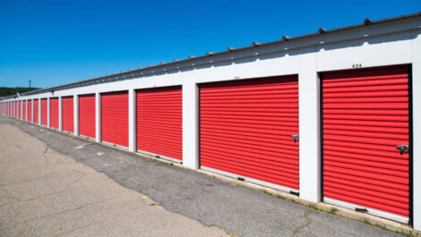 Drive up storage units