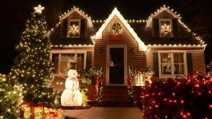 Christmas decorations at Apple Self Storage