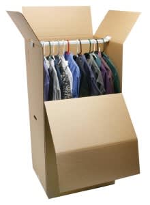 wardrobe box moving supply