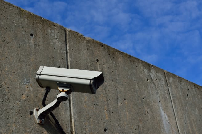 security camera to monitor storage unit facility