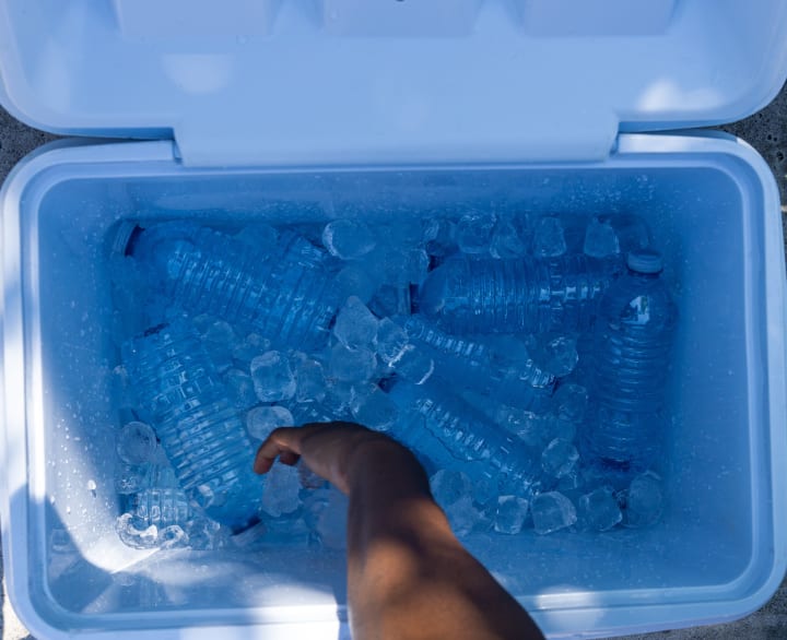 move food to a cooler