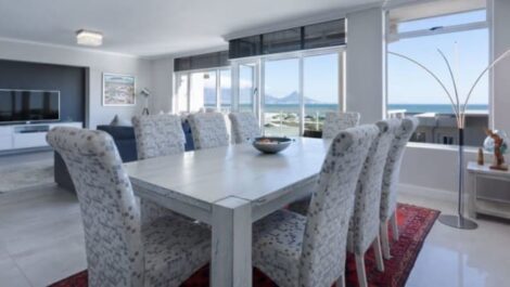 Minimalist dining room at Apple Self Storage