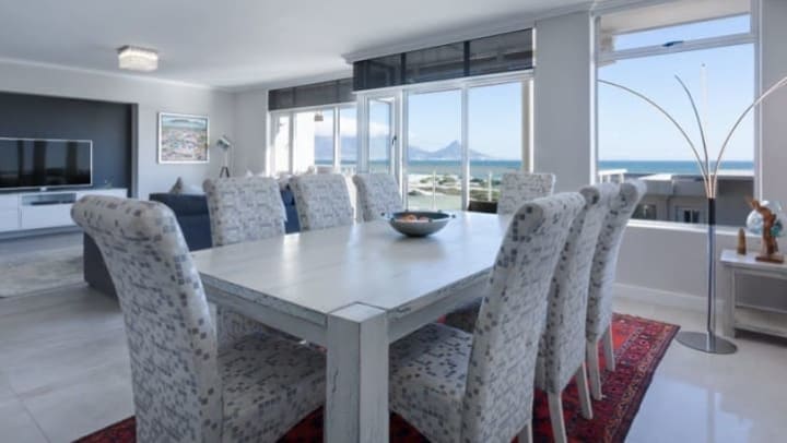 Minimalist dining room at Apple Self Storage